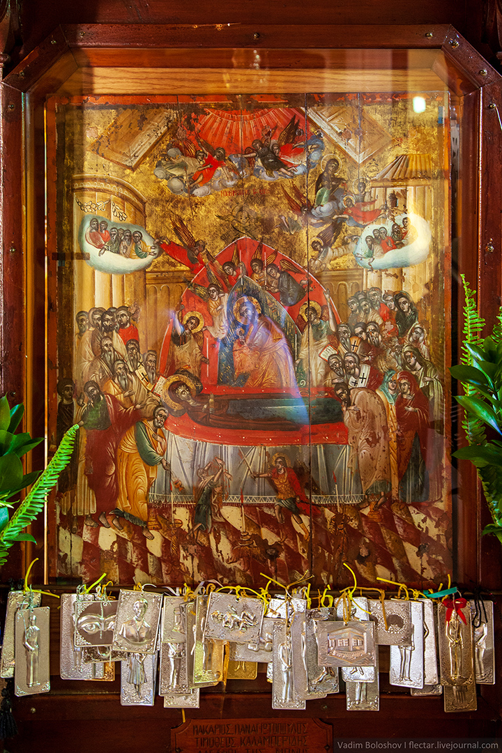 Монастырь Агарафу почитаемая икона Успения