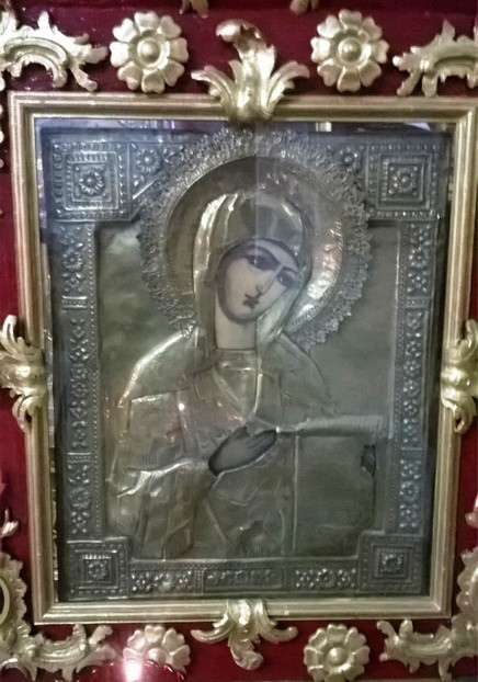 Икона Божией Матери Солоница из Благовещенского храма г. Нерехты