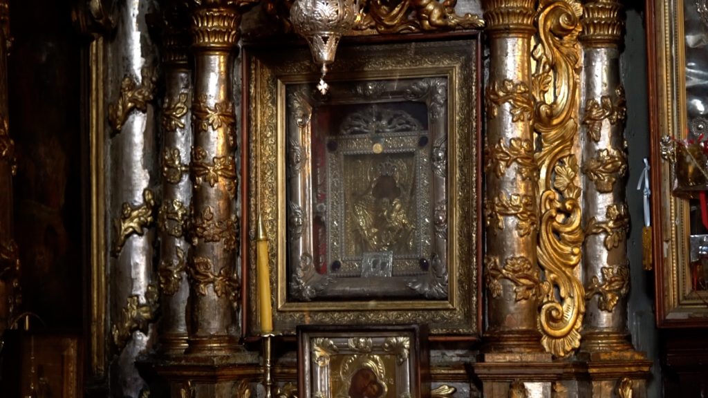 Гликофилуса чудотворная икона монастыря Богородицы Платитеры в Керкире