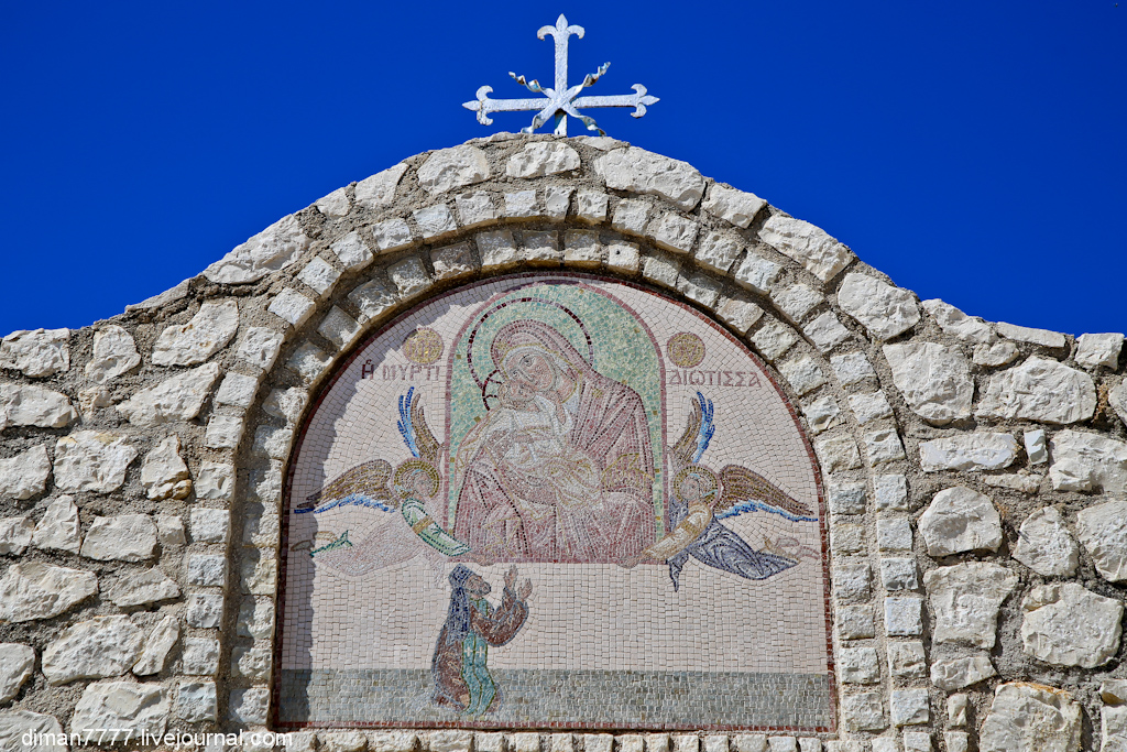 Моаика Миртидиотисса (Миртиотисса) монастырь Миртидиотиссы на о. Корфу (Керкира)